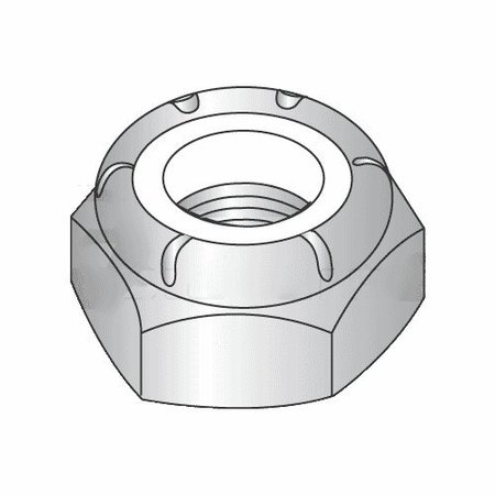 Newport Fasteners Nylon Insert Lock Nut, #6-40, 18-8 Stainless Steel, Not Graded, 100 PK 215905-PR-100